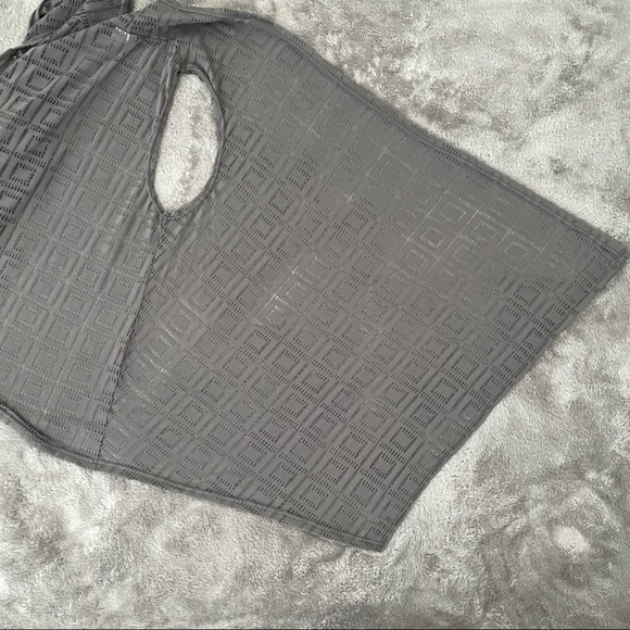 Mad Style Sleeveless Asymmetrical Open Front Cardi - Picture 6 of 10